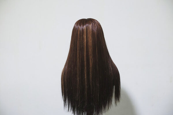 20" ombre brown with highlight