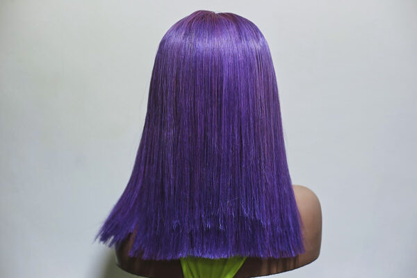 10" Mauve highlight with a 5x5 closure (Donor Hair)