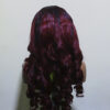 28" luxury bouncy ombre Brown with 22" frontal
