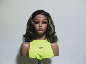 16" highlight gray bouncy 5x5 closure